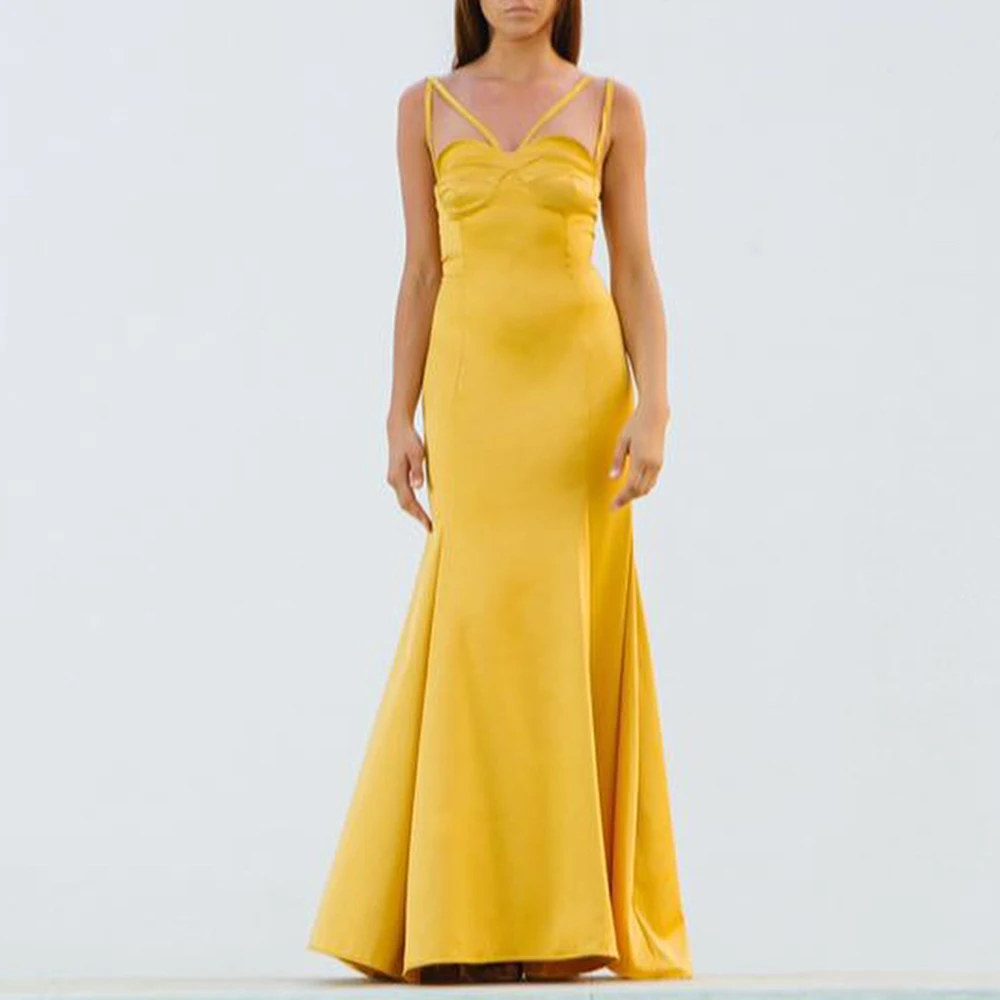 Customized Formal Satin A-Line Cap Sleeve Evening Dress Strapless Floor Length Sleeveless Zipper Back Vestidos para mujer
Customized Formal Satin A-Line Cap Sleeve Evening Dress Strapless Floor Length Sleeveless Zipper Back Vestidos para mujer