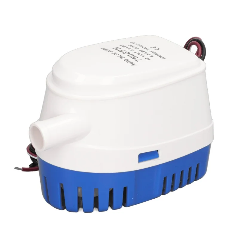 Automatic Bilge Pump DC 12V Plastic Removable Filter Easy Cleaning Boat Bilge Water Pump For Marine Yacht 750GPH
Automatic Bilge Pump DC 12V Plastic Removable Filter Easy Cleaning Boat Bilge Water Pump For Marine Yacht 750GPH