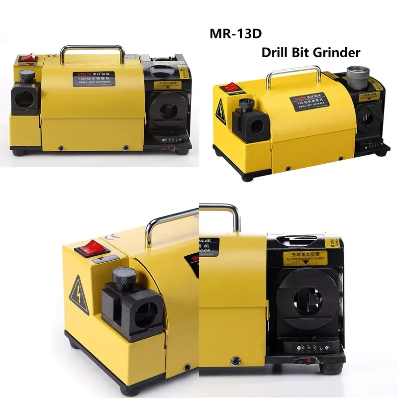 MR-13D Drill Bit Sharpener Portable Angle Grinder CBN/SDC Disc Grinding Machine 3-13mm Drill Bits Sharpening Tool 120W
MR-13D Drill Bit Sharpener Portable Angle Grinder CBN/SDC Disc Grinding Machine 3-13mm Drill Bits Sharpening Tool 120W