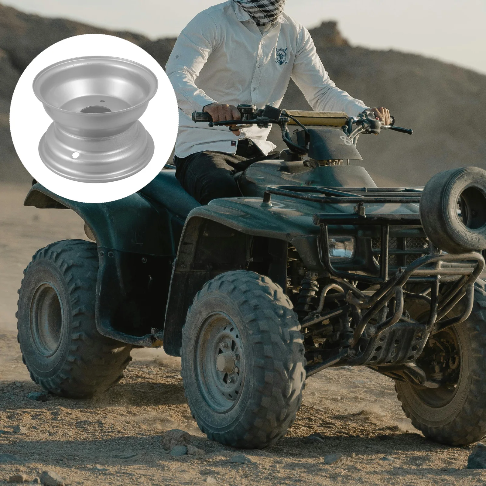 ATV Wheel Rim 16x8-7 Inch Three Holes Tire Replacement Go Kart Rims Accessories Durability Stability
ATV Wheel Rim 16x8-7 Inch Three Holes Tire Replacement Go Kart Rims Accessories Durability Stability