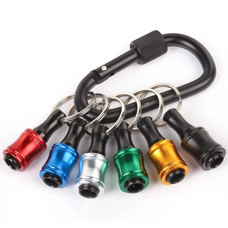 6pcs Screwdriver Bits Holder Set 1/4'' Hex Shank Aluminum Alloy Screwdriver Bits Holder Light-weight Quick-change Extension Bar
6pcs Screwdriver Bits Holder Set 1/4'' Hex Shank Aluminum Alloy Screwdriver Bits Holder Light-weight Quick-change Extension Bar