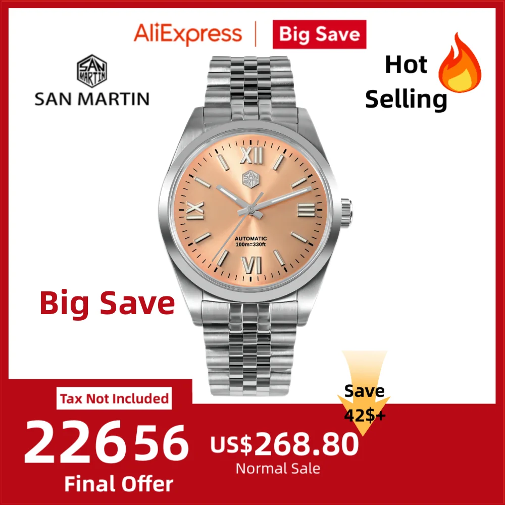 San Martin 38,5 мм YN55 автоматические механические часы мужские наручные часы роскошные водонепроницаемые 10ATM винтажные деловые классические Satti SN0050-2
San Martin 38,5 мм YN55 автоматические механические часы мужские наручные часы роскошные водонепроницаемые 10ATM винтажные деловые классические Satti SN0050-2