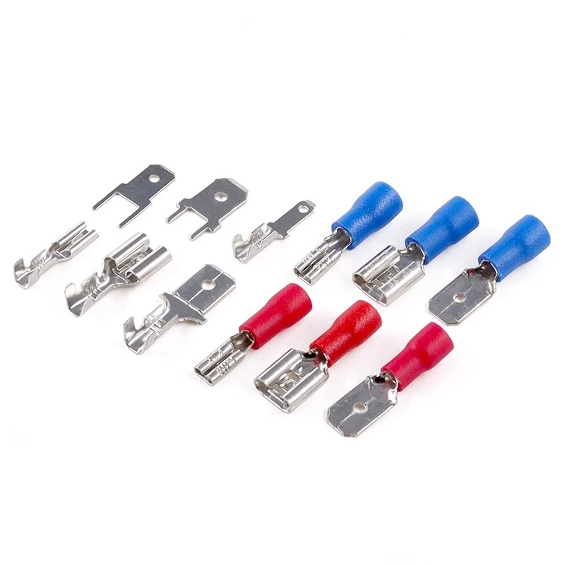 20PCS/20Sets Spring terminal 2.8/4.8/6.3mm Spring sheath blade connector Boat switch Cold pressure terminal Cold pressure head
20PCS/20Sets Spring terminal 2.8/4.8/6.3mm Spring sheath blade connector Boat switch Cold pressure terminal Cold pressure head