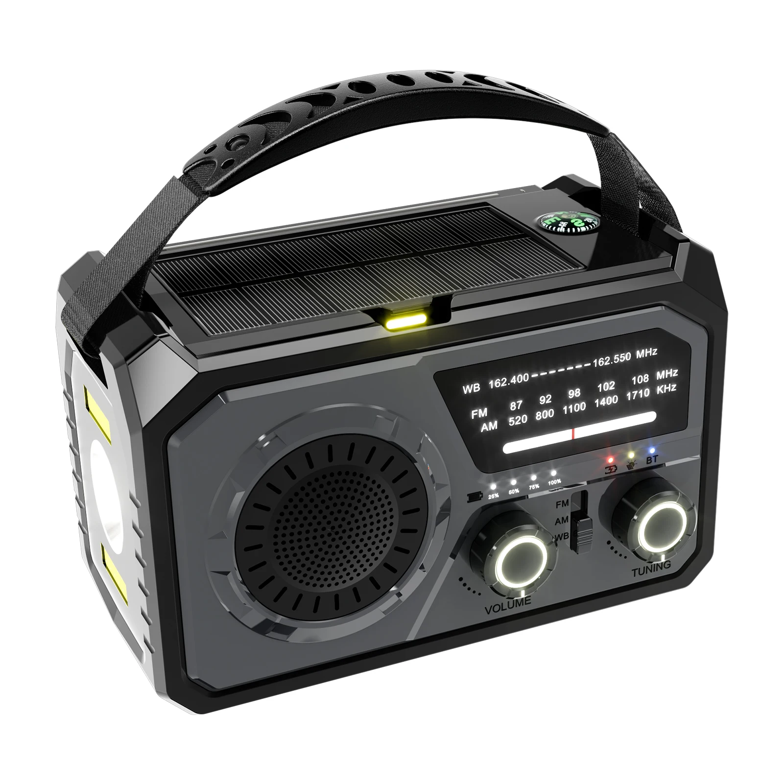 16000mAh AM/FM/WB/NOAA Multifunctional Radio LED Flashlight Power Bank Phone Charger Reading Lamp SOS Alarm for Outdoor Survival
16000mAh AM/FM/WB/NOAA Multifunctional Radio LED Flashlight Power Bank Phone Charger Reading Lamp SOS Alarm for Outdoor Survival