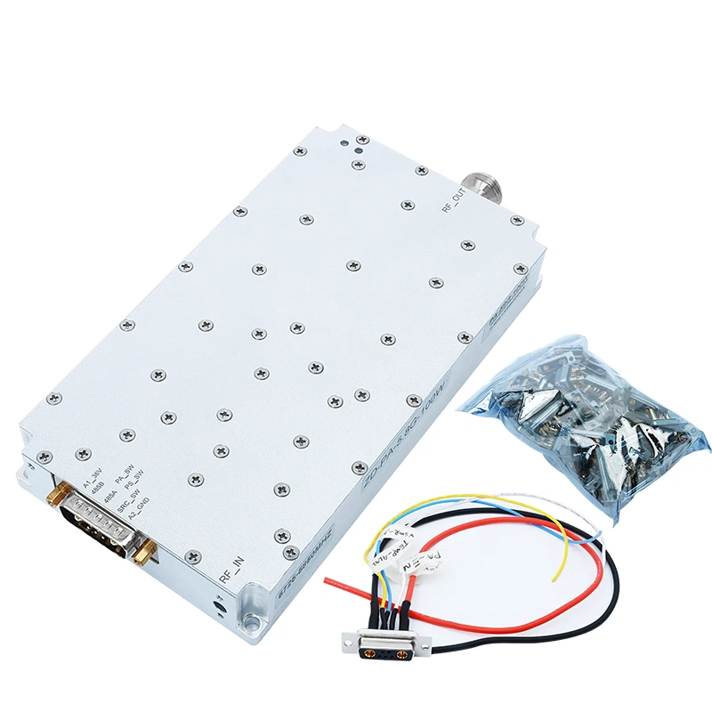 Professional High Power 100w Rf Power Amplifier Oem 300-1000mhz Drone Fpv Power Amplifier Module
Professional High Power 100w Rf Power Amplifier Oem 300-1000mhz Drone Fpv Power Amplifier Module