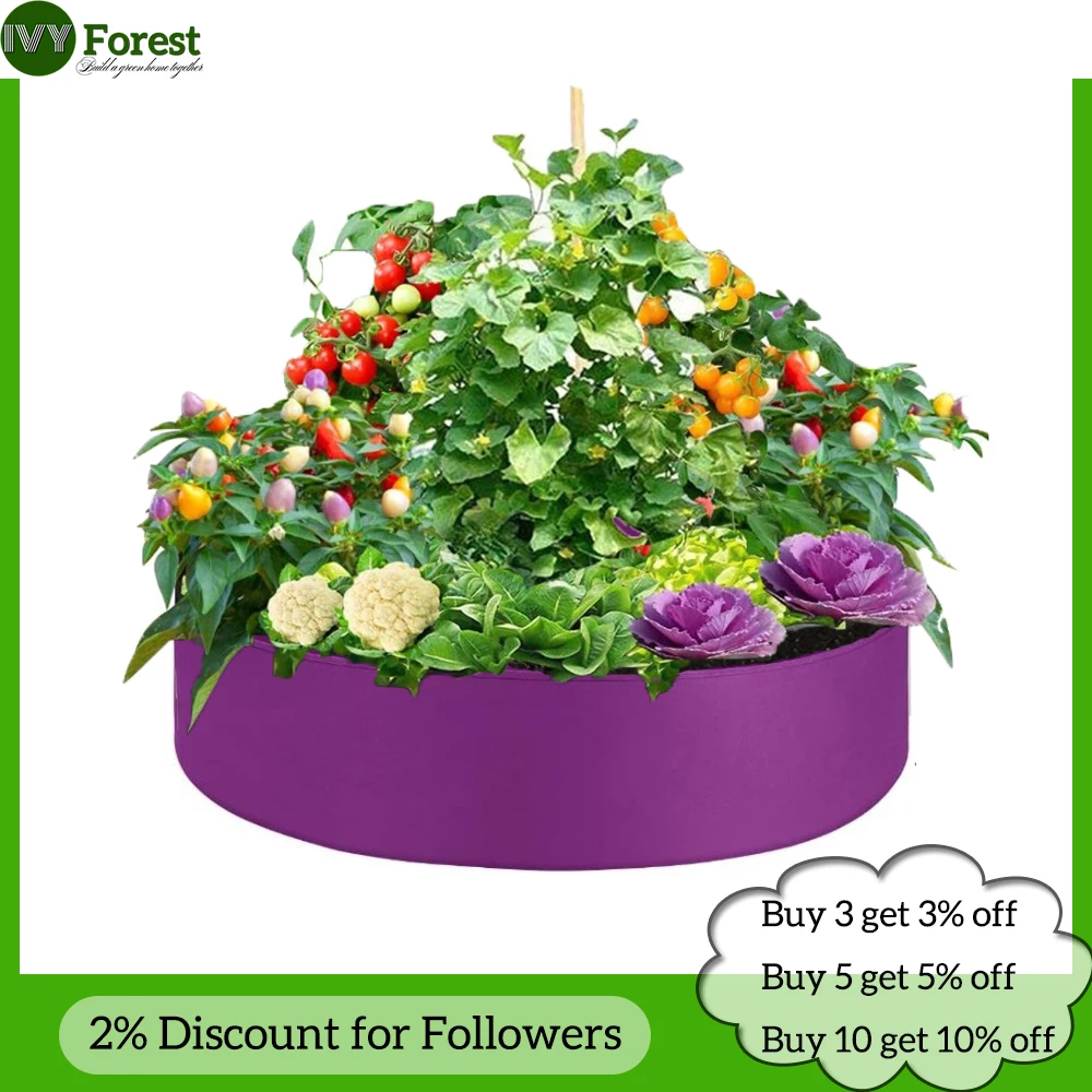 Biodegradable Fabric Grow Bags Raised Garden Beds Planter Pots Durable Breathing Cloth Grow Containers for Vegetable Cultivation
Biodegradable Fabric Grow Bags Raised Garden Beds Planter Pots Durable Breathing Cloth Grow Containers for Vegetable Cultivation