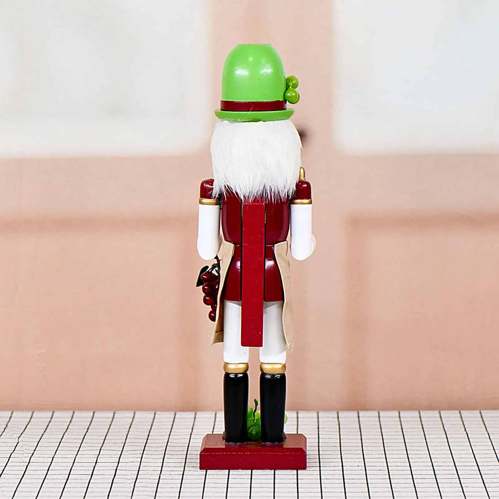 Nutcracker Christmas Decor Wooden Nutcracker Wood Figurine Ornament For Game Room Fireplace Bedside Kitchen Dining Table
Nutcracker Christmas Decor Wooden Nutcracker Wood Figurine Ornament For Game Room Fireplace Bedside Kitchen Dining Table