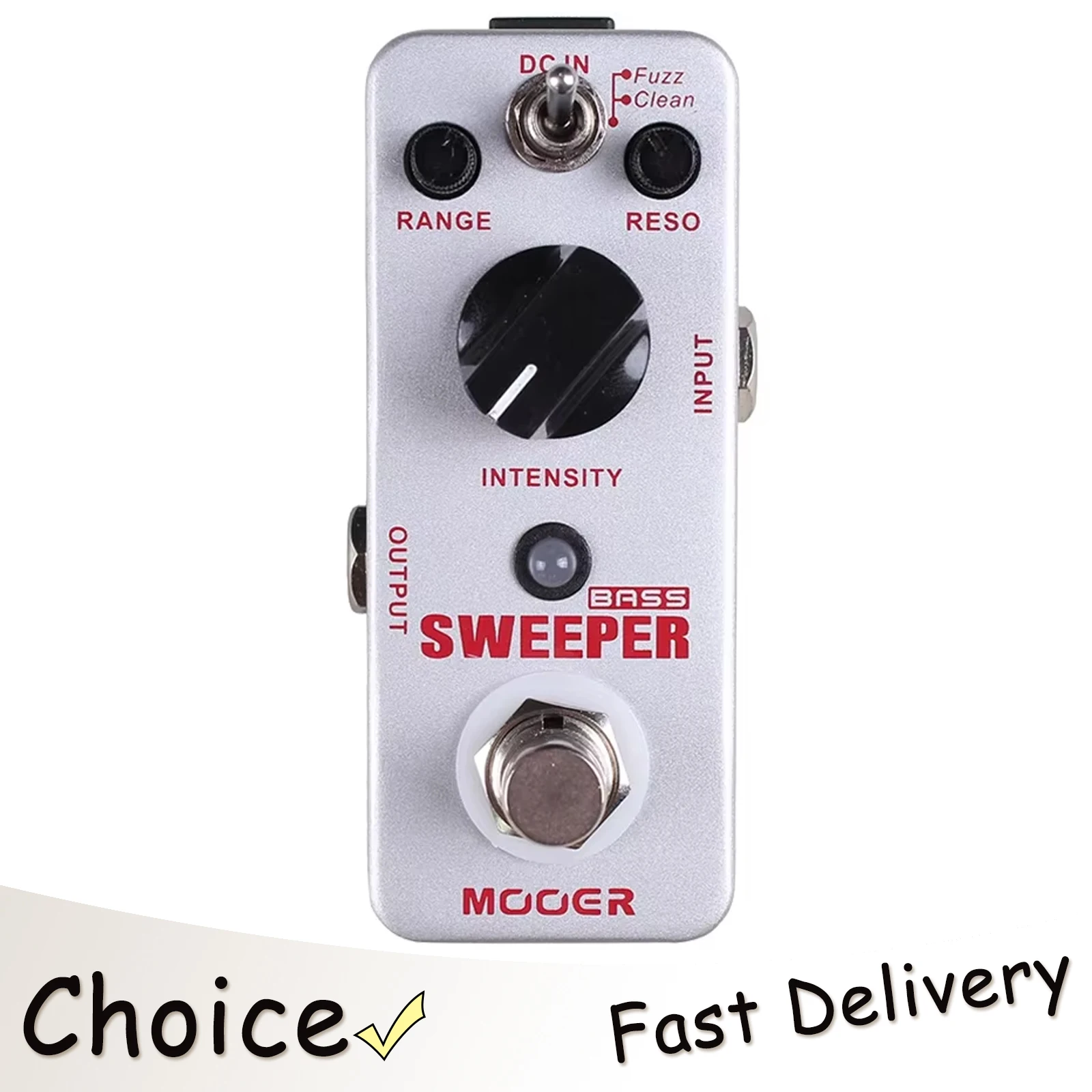 MOOER Sweeper Guitar Effect Pedal Bass Dynamic Envelope Filter Sweeper Effector True Bypass Pedal Electric Bass Guitar Accessory
MOOER Sweeper Guitar Effect Pedal Bass Dynamic Envelope Filter Sweeper Effector True Bypass Pedal Electric Bass Guitar Accessory