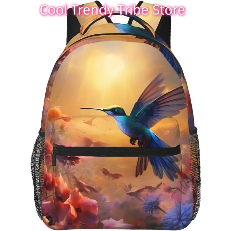 Сумка для ноутбука обратно в школу Весенний цветок Колибри Легкий рюкзак для ноутбука Легкий многоцелевой дорожный повседневный рюкзак U
Сумка для ноутбука обратно в школу Весенний цветок Колибри Легкий рюкзак для ноутбука Легкий многоцелевой дорожный повседневный рюкзак U