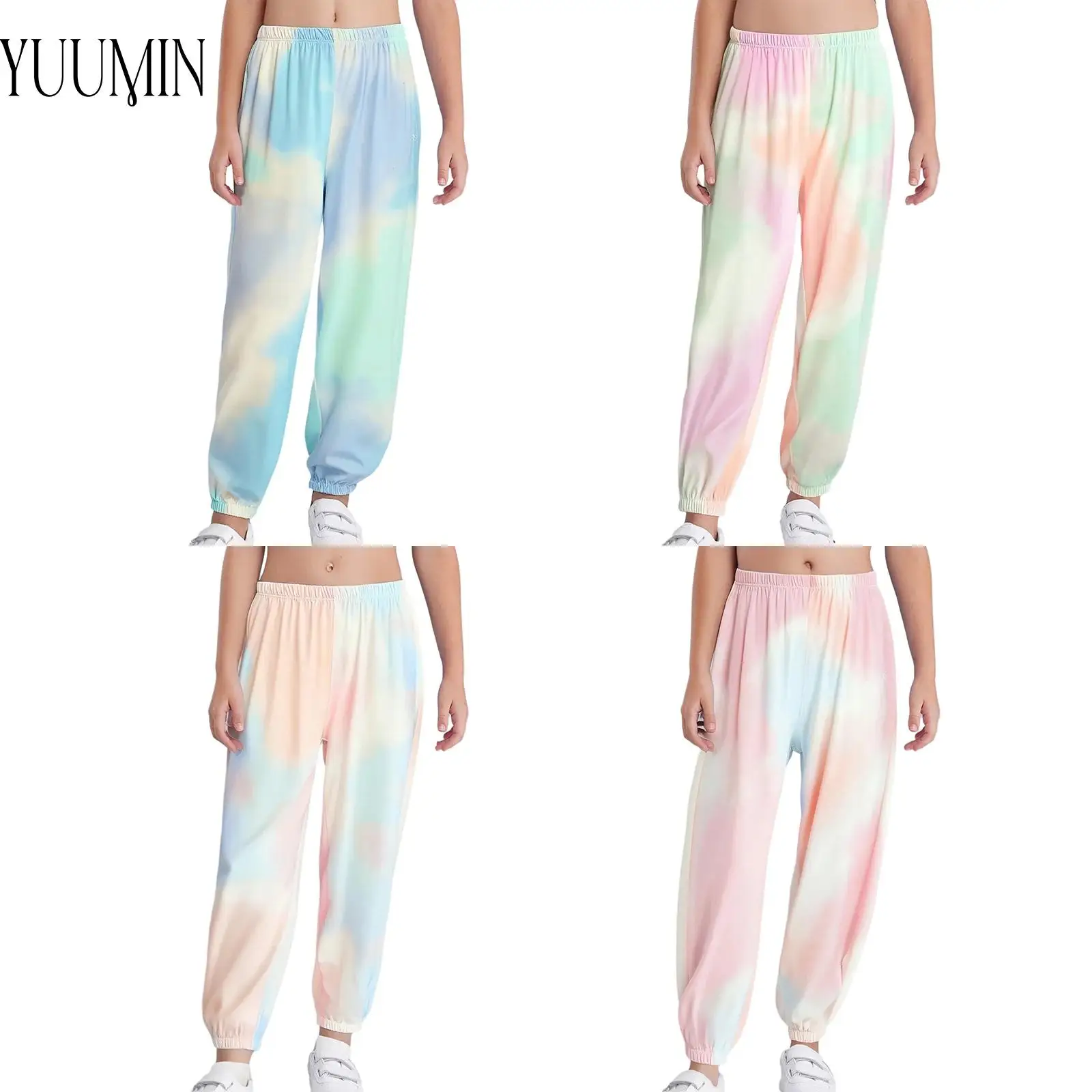 Children's Fashion Tie-Dye Printed Athletic Pants Girls Elastic Waistband Quick-Drying Sweatpants Workout Sportswear Beachwear
Children's Fashion Tie-Dye Printed Athletic Pants Girls Elastic Waistband Quick-Drying Sweatpants Workout Sportswear Beachwear