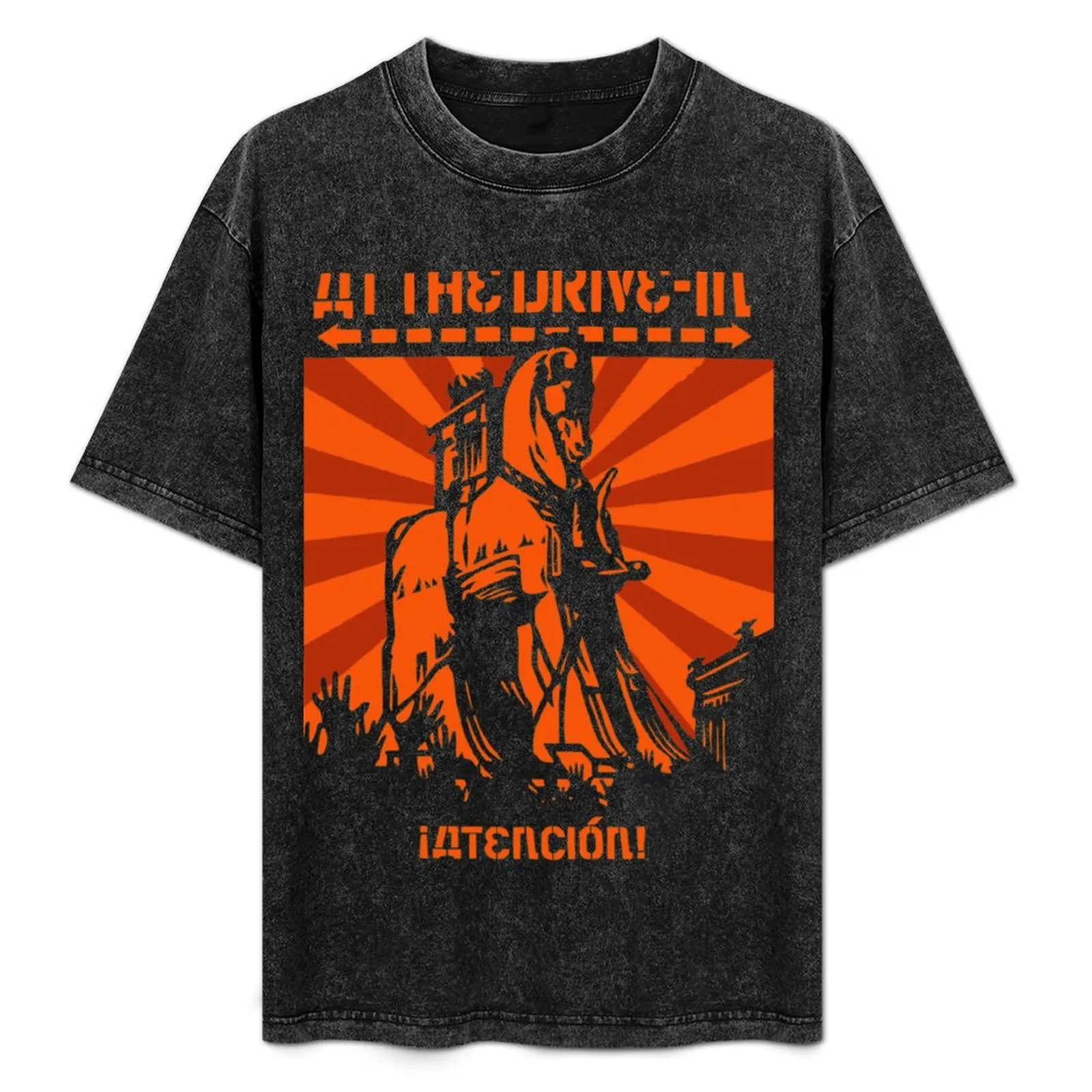 At The Drive In Atencion T-Shirt Lightweight Print T-Shirt
At The Drive In Atencion T-Shirt Lightweight Print T-Shirt
