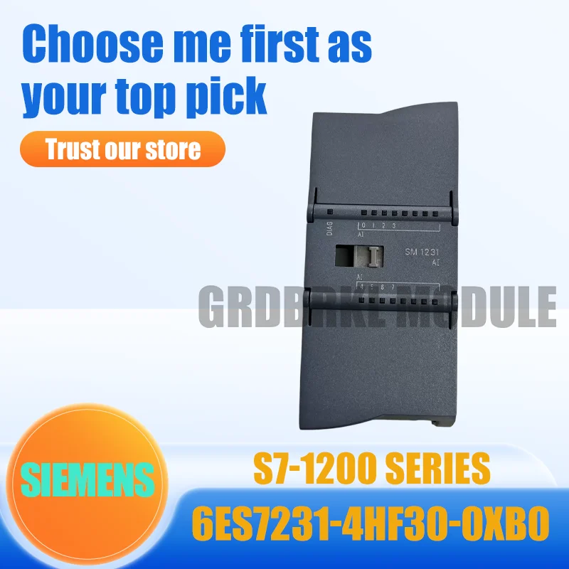 New Original SIEMENS 6ES7231-4HF30-0XB0 S7-1200 SM1231 8AI Analog Input Module
New Original SIEMENS 6ES7231-4HF30-0XB0 S7-1200 SM1231 8AI Analog Input Module