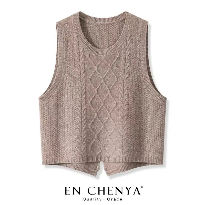 Женский шерстяной вязаный жилет круглый Ne Svel Open Ba Twist свободный свитер ort Sle Sweet Sle с растительным цветочным узором
Женский шерстяной вязаный жилет круглый Ne Svel Open Ba Twist свободный свитер ort Sle Sweet Sle с растительным цветочным узором