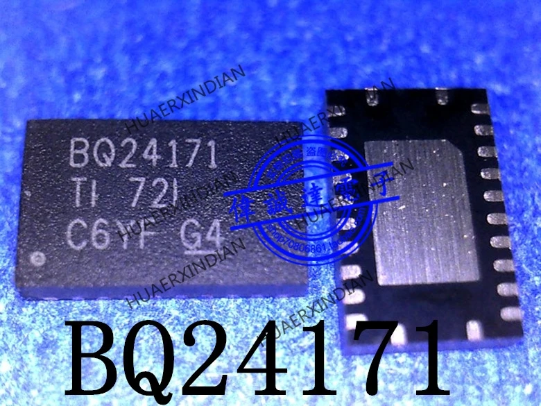 Новый оригинальный BQ24171RGYR BQ24171 VQFN24
Новый оригинальный BQ24171RGYR BQ24171 VQFN24