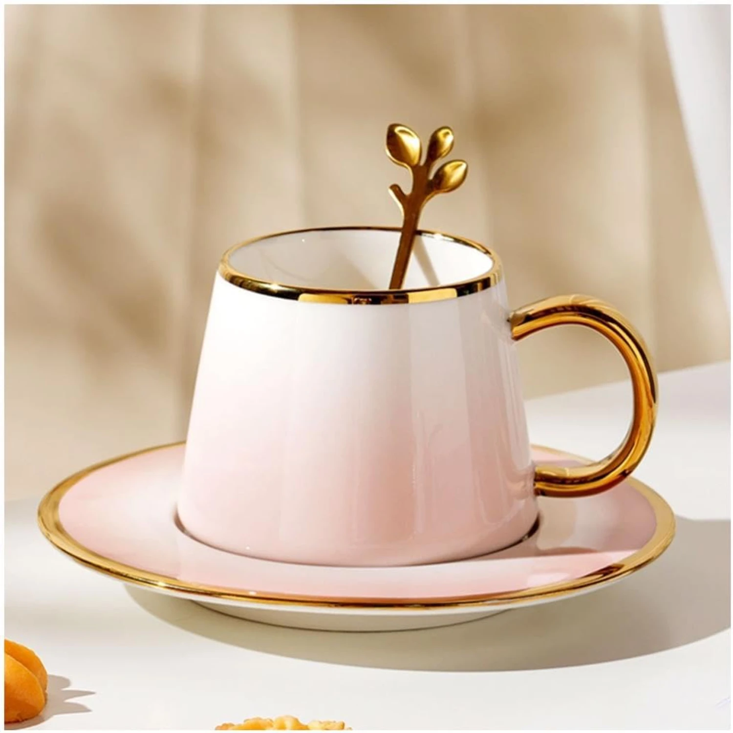 Stylish and Modern Gradient Ceramic Mug Set - Ultimate Tea Experience with Large Capacity and Creative Tea Enjoyment for Home or
Stylish and Modern Gradient Ceramic Mug Set - Ultimate Tea Experience with Large Capacity and Creative Tea Enjoyment for Home or