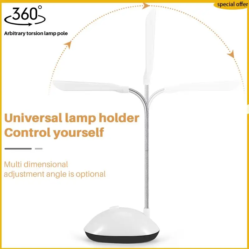 A50I Light LED Desk Lamp 360 Degree Rotating Eye Protection Kids Student Reading Light LED Desk Lamp For Home ,White
A50I Light LED Desk Lamp 360 Degree Rotating Eye Protection Kids Student Reading Light LED Desk Lamp For Home ,White
