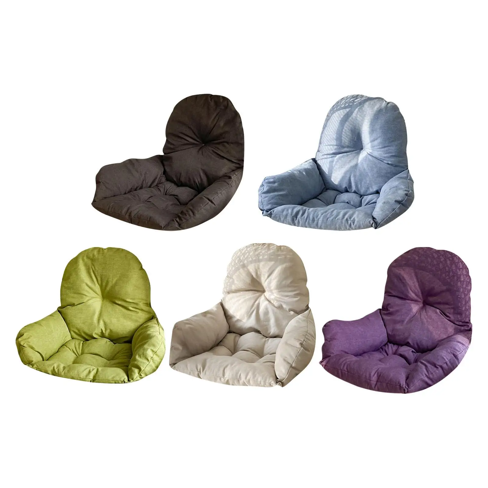 Hanging Basket Egg Chair Cushion with Backrest Soft Thick for for Home Floor Comfortable Lightweight Multifunctional Breathable
Hanging Basket Egg Chair Cushion with Backrest Soft Thick for for Home Floor Comfortable Lightweight Multifunctional Breathable
