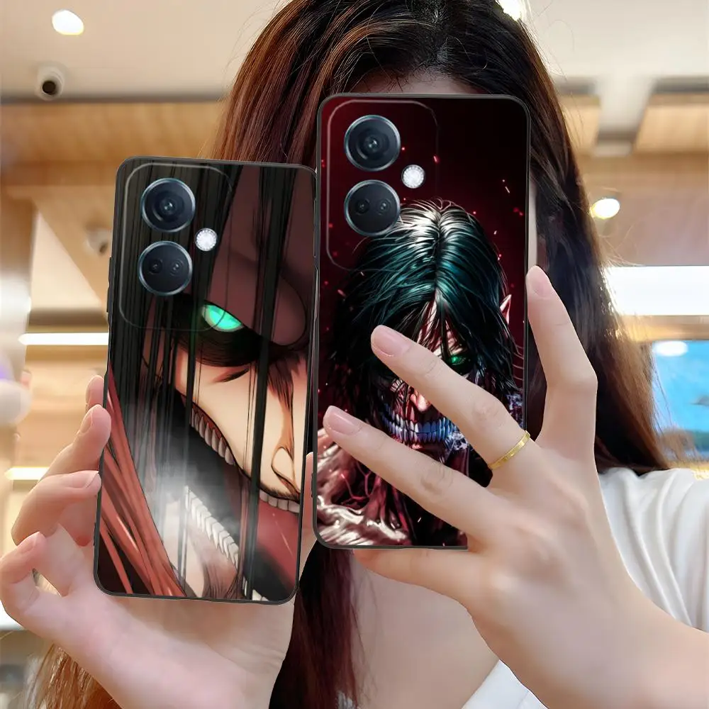 AOT Eren Yeager Phone Case for OPPO Reno 14 13 12 11 10 9 8 7 6 5 F T Pro 5G Soft TPU Shockproof Cover
AOT Eren Yeager Phone Case for OPPO Reno 14 13 12 11 10 9 8 7 6 5 F T Pro 5G Soft TPU Shockproof Cover