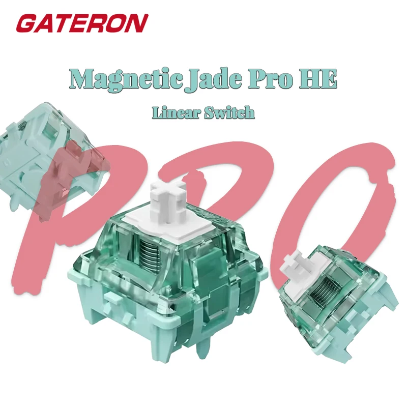 GATERON Magnetic Jade Pro Switch Linear HIFI Pre Lubed Custom Magnetic Mechanical Keyboard Freely Setting Pre-travel Hall Sensor
GATERON Magnetic Jade Pro Switch Linear HIFI Pre Lubed Custom Magnetic Mechanical Keyboard Freely Setting Pre-travel Hall Sensor
