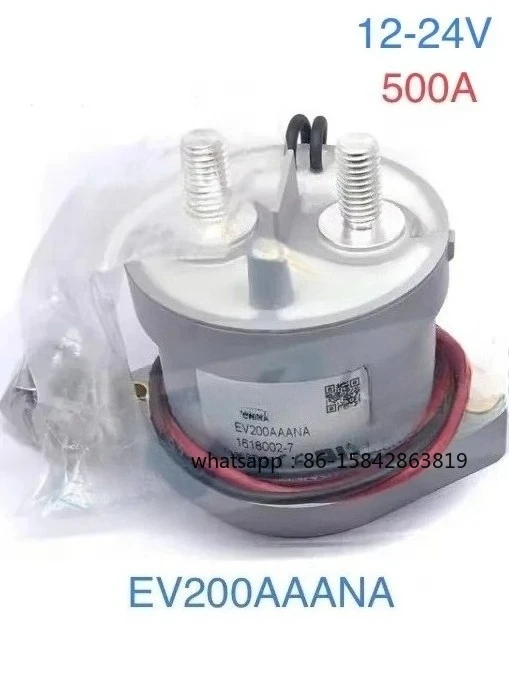 EV200AAANA 1618002-7 12-24V 500A New Energy Electric Vehicle Contactor EV200 High Voltage DC Relay Original Authentic
EV200AAANA 1618002-7 12-24V 500A New Energy Electric Vehicle Contactor EV200 High Voltage DC Relay Original Authentic