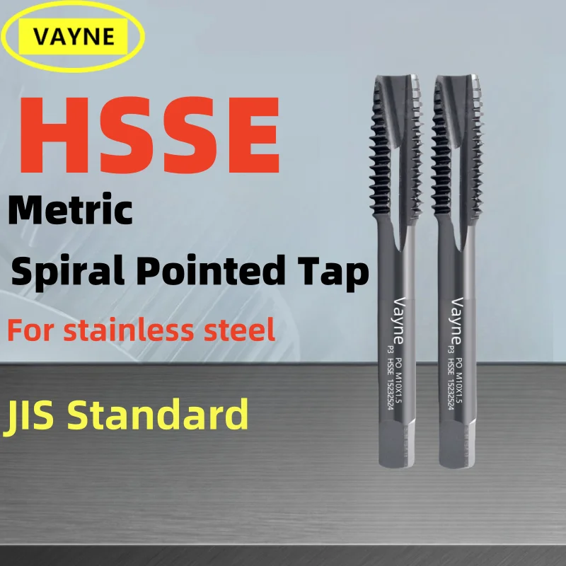 1pcs HSSE-M35 JIS Standard With OXIDATION Spiral Pointed Tap Spiral Fluted M1M2 M2.5M3M4M5M6M8M10M12M14M16 Machine Thread Tap
1pcs HSSE-M35 JIS Standard With OXIDATION Spiral Pointed Tap Spiral Fluted M1M2 M2.5M3M4M5M6M8M10M12M14M16 Machine Thread Tap