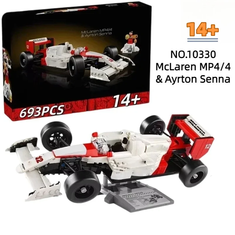 Disney 10330 MOC Mechanical Building Blocks Toy 693Pcs Nigel Mansell Racing Mp4 Bricks Adults Christmas Birthday Party Gift
Disney 10330 MOC Mechanical Building Blocks Toy 693Pcs Nigel Mansell Racing Mp4 Bricks Adults Christmas Birthday Party Gift