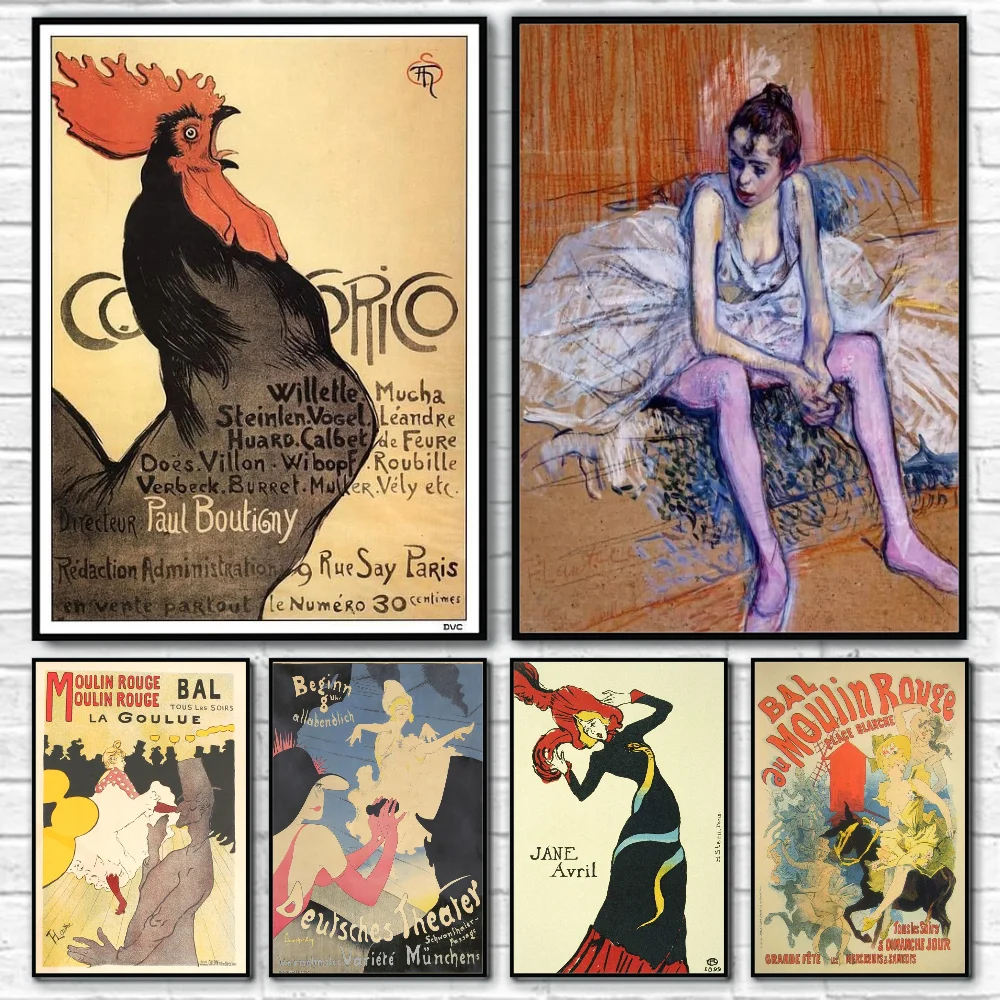 Henri De Toulouse-Lautrec Poster Sticky Wall Art Printing Waterproof Home Living Bed Room Bar Aesthetic Decor
Henri De Toulouse-Lautrec Poster Sticky Wall Art Printing Waterproof Home Living Bed Room Bar Aesthetic Decor