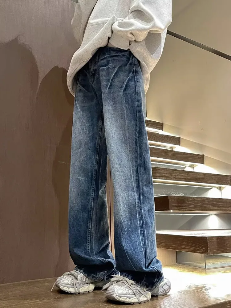 Мужские джинсы в американском стиле, свободные, прямые, винтажные, в пол, повседневные, для молодежи, весна-осень
Мужские джинсы в американском стиле, свободные, прямые, винтажные, в пол, повседневные, для молодежи, весна-осень