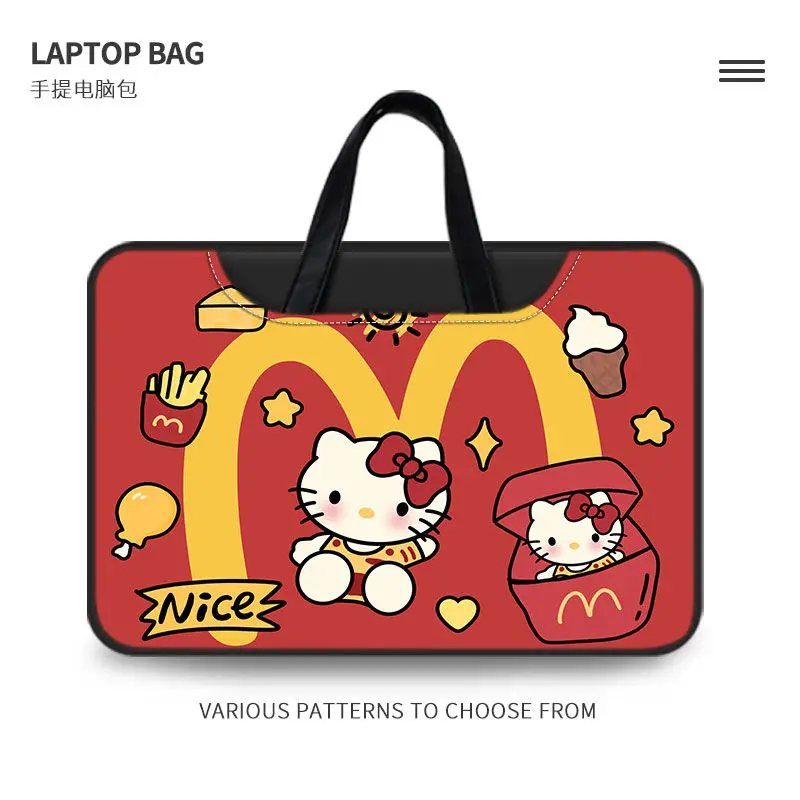 Sanrio Hello Kitty Laptop Bag stitch Cute Large Capacity Tablet Organizer Cartoon Handbag Laptop Case 12in 13in 14in 15in 16in
Sanrio Hello Kitty Laptop Bag stitch Cute Large Capacity Tablet Organizer Cartoon Handbag Laptop Case 12in 13in 14in 15in 16in