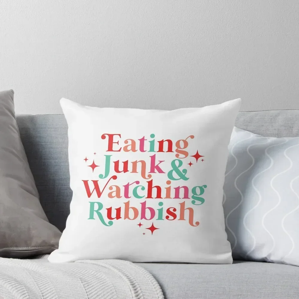 Eating Junk & Watching Rubbish Throw Pillow Pillows Aesthetic Luxury Sofa Cushions pillow
Eating Junk & Watching Rubbish Throw Pillow Pillows Aesthetic Luxury Sofa Cushions pillow