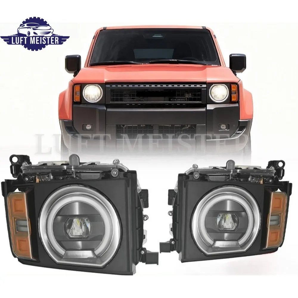 2pcs LED LC250 Round Left&Right Headlight For 2024-2026 Toyota Land Cruiser
2pcs LED LC250 Round Left&Right Headlight For 2024-2026 Toyota Land Cruiser