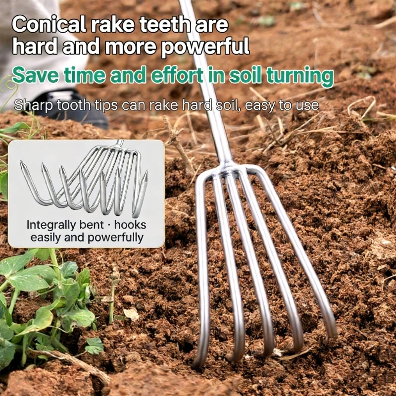 Premium 7 Tooth Garden Implement For Efficient Planting And Beach Exploration M4YD
Premium 7 Tooth Garden Implement For Efficient Planting And Beach Exploration M4YD