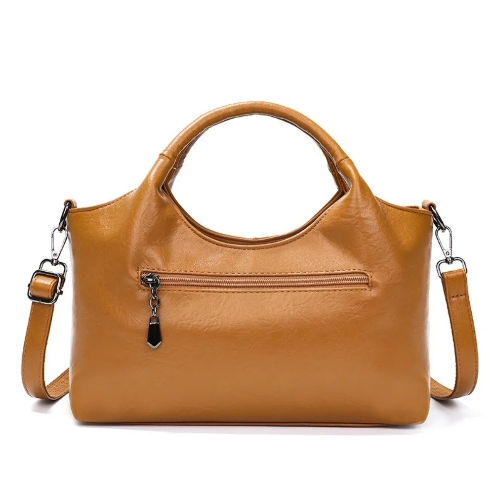 Elegant Soft Leather Crossbody Bag Large Capacity Multi-Compartment Shoulder Bag Handle Messenger Bag Female
Elegant Soft Leather Crossbody Bag Large Capacity Multi-Compartment Shoulder Bag Handle Messenger Bag Female