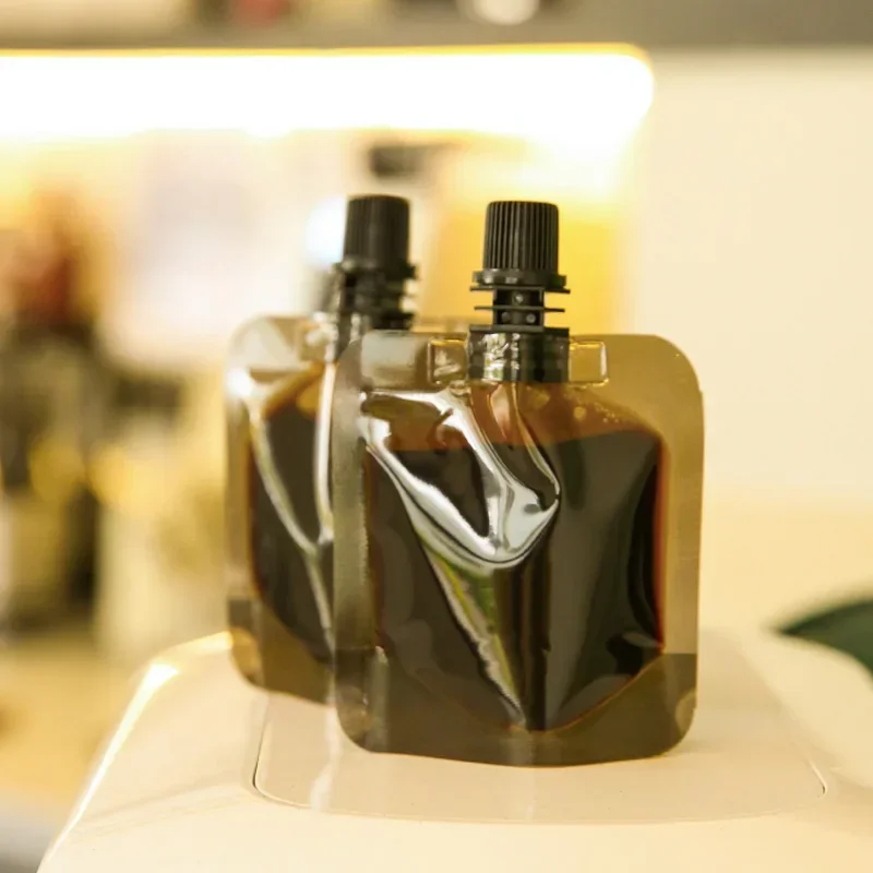 100pcs 50ml Espresso Coffee Package Bag Disposable Drink Juice Black Transparent Refillable Spout Bag Outdoor Portable Storage
100pcs 50ml Espresso Coffee Package Bag Disposable Drink Juice Black Transparent Refillable Spout Bag Outdoor Portable Storage