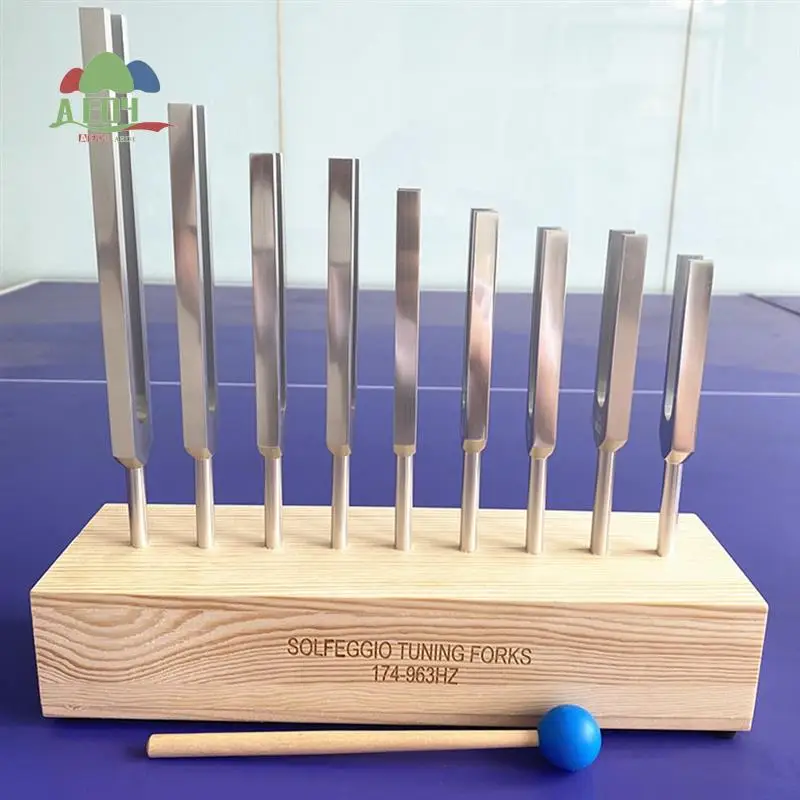 AED4-9PCS Tuning Fork Set,Tuning Forks Chakra For Healing Meditation Yoga Relaxation Instrument With Wooden Stand Durable Easy T
AED4-9PCS Tuning Fork Set,Tuning Forks Chakra For Healing Meditation Yoga Relaxation Instrument With Wooden Stand Durable Easy T