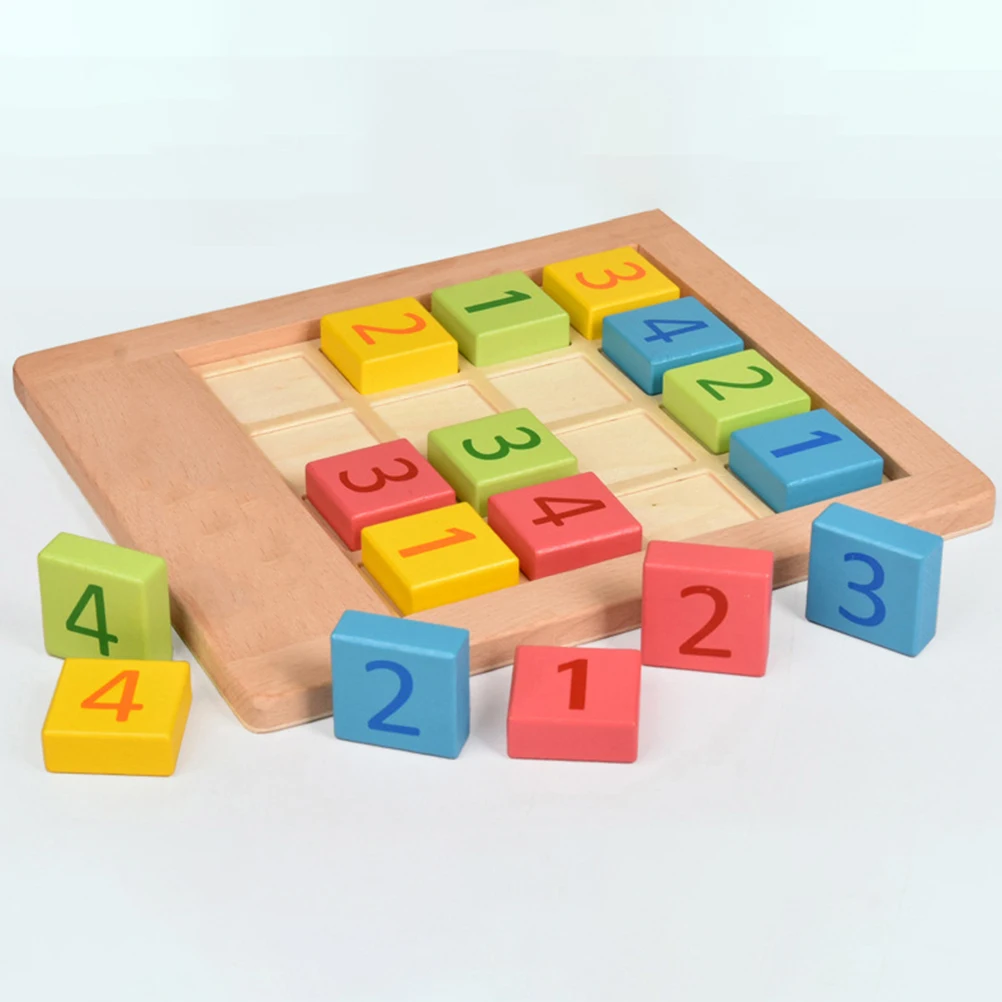 Sudoku Chess Logical Reasoning Training Board Numbers Checkerboard Kids Game Playing Child
Sudoku Chess Logical Reasoning Training Board Numbers Checkerboard Kids Game Playing Child