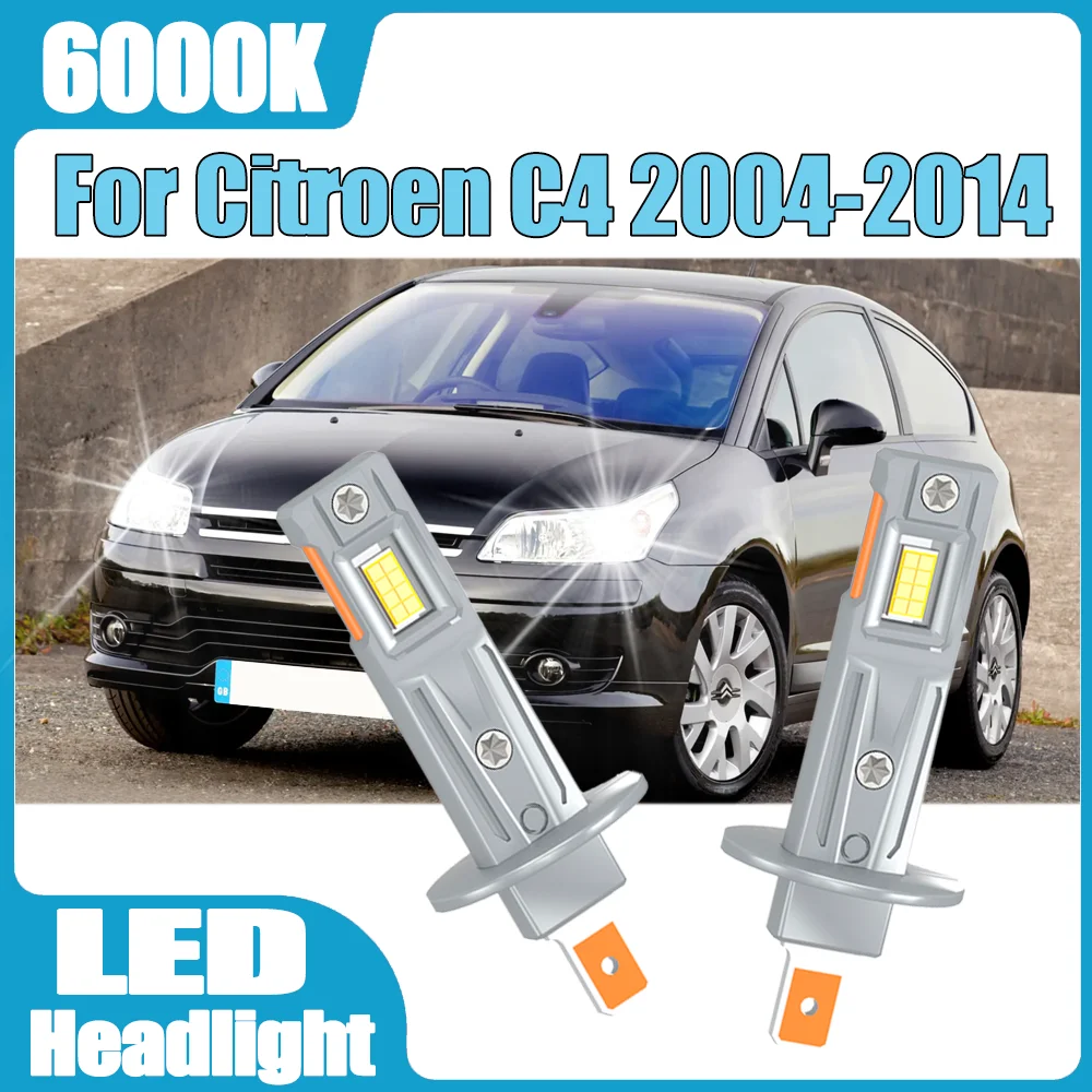 2PCS 30000LM 3570 CSP Chips Car LED Headlight 6000K White For Citroen C4 2004 2005 2006 2007 2008 2009 2010 2011 2012 2013 2014
2PCS 30000LM 3570 CSP Chips Car LED Headlight 6000K White For Citroen C4 2004 2005 2006 2007 2008 2009 2010 2011 2012 2013 2014