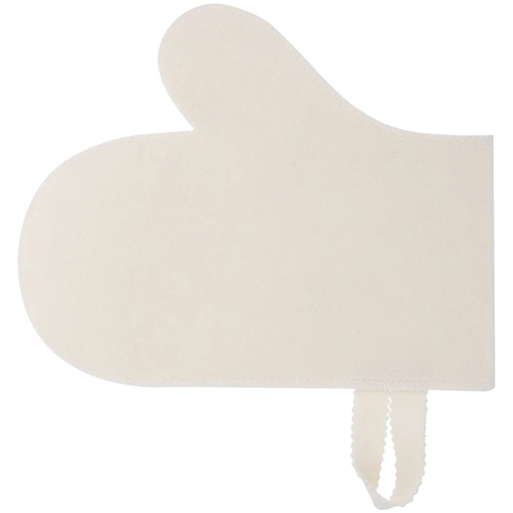 Gloves for Cleaning Felt Sauna Heat Protecting Mitt Bathing Makeup Remover Mitten White Shower
Gloves for Cleaning Felt Sauna Heat Protecting Mitt Bathing Makeup Remover Mitten White Shower