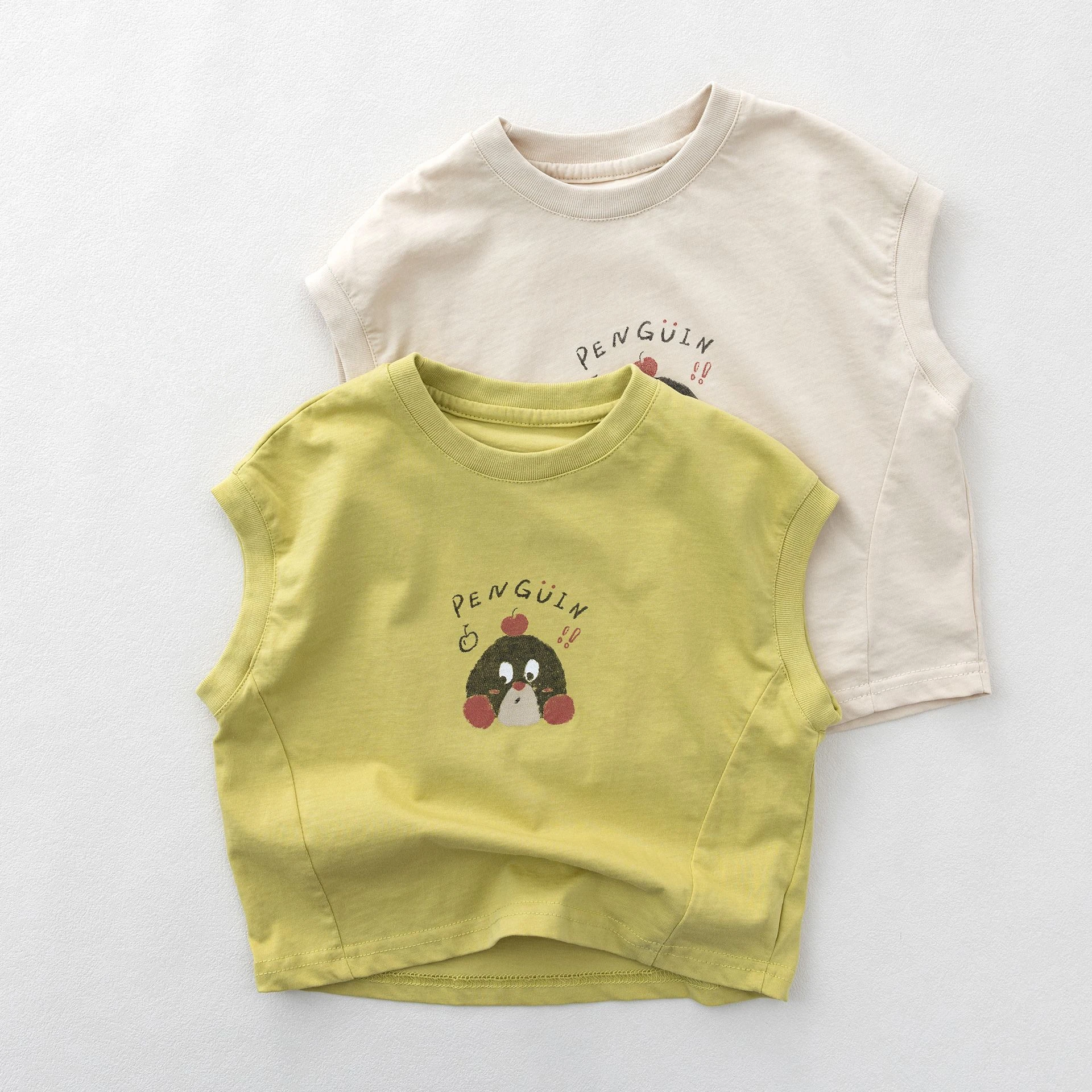2026 Summer New Children Sleeveless T Shirts Boys Girls Cute Print Vest Baby Loose Vest Kids Cotton Tee Toddler Clothes
2026 Summer New Children Sleeveless T Shirts Boys Girls Cute Print Vest Baby Loose Vest Kids Cotton Tee Toddler Clothes