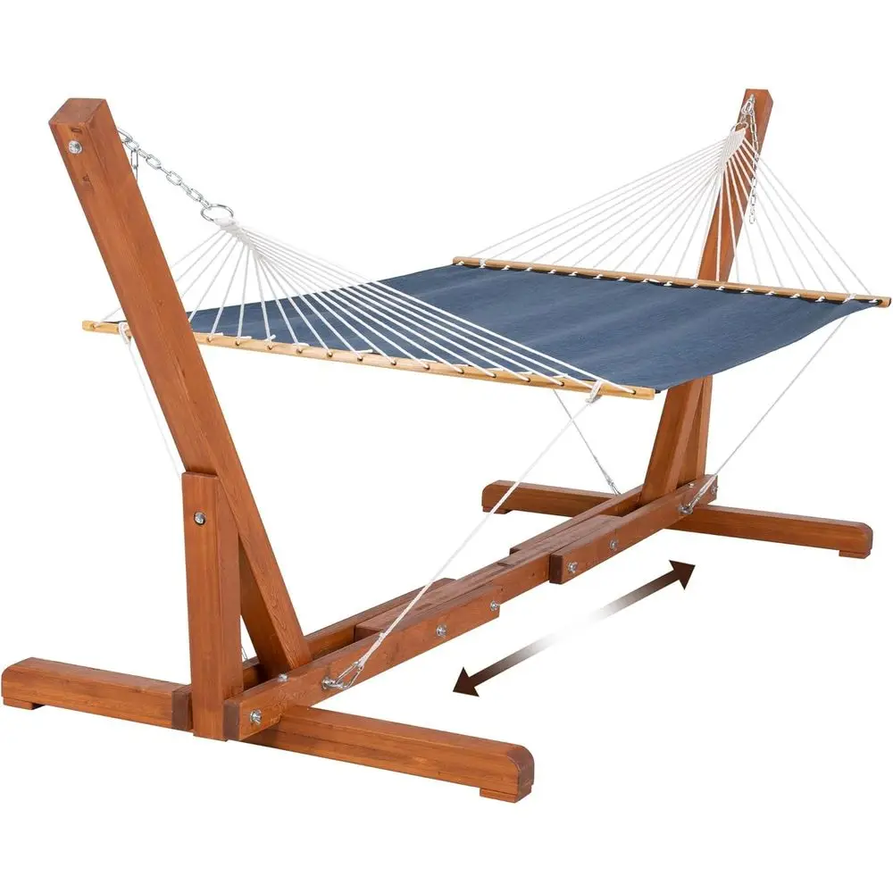 Navy Blue Outdoor Portable Hammock Stand with Hammock
Navy Blue Outdoor Portable Hammock Stand with Hammock