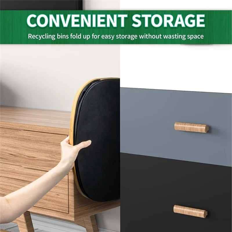 Multipurpose 110L Kitchen Recycling Bin, 29 Gallon Capacity With Lid And Two Removable, Reusable Inner Bagsabkw
Multipurpose 110L Kitchen Recycling Bin, 29 Gallon Capacity With Lid And Two Removable, Reusable Inner Bagsabkw