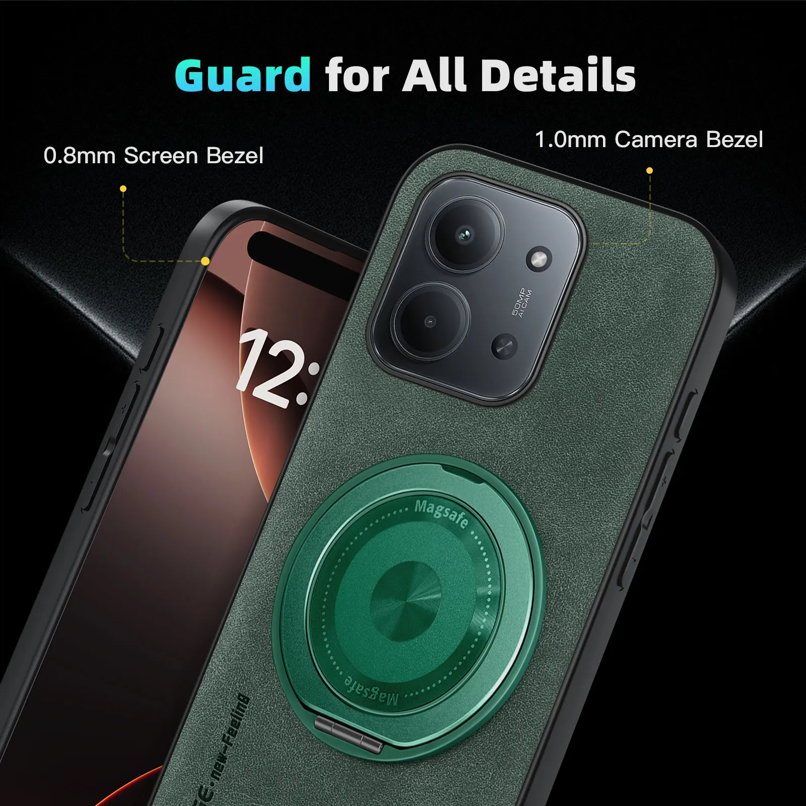 For Redmi 15C 15 13C 13 Swivel Bracket Magnetic Soft Edge Anti Drop Anti Fingerprint Phone Case Funda Coque
For Redmi 15C 15 13C 13 Swivel Bracket Magnetic Soft Edge Anti Drop Anti Fingerprint Phone Case Funda Coque