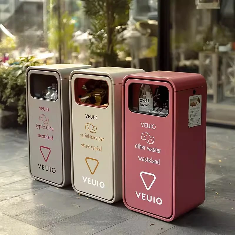 Outdoor Stainless Steel Sanitation Classification Fruit Bins Commercial Creative Dumpsters in Property Scenic Spots
Outdoor Stainless Steel Sanitation Classification Fruit Bins Commercial Creative Dumpsters in Property Scenic Spots