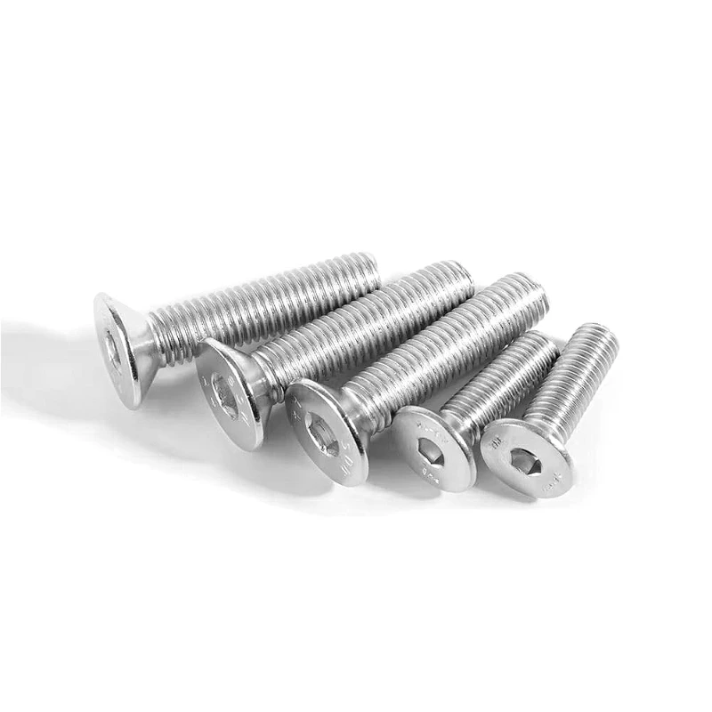 SUS316 Stainless Steel Hexagon Hex Socket Flat Screw M2~M10 Countersunk Head Allen Key Bolt
SUS316 Stainless Steel Hexagon Hex Socket Flat Screw M2~M10 Countersunk Head Allen Key Bolt