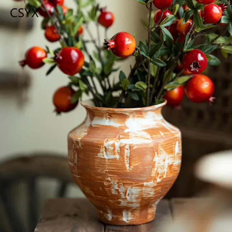 Jingdezhen Zen Ceramic Vase Coarse Pottery Vase with Flowers Retro Nostalgic Handmade B & B Hotel Wabi Sandy Wind Ornament
Jingdezhen Zen Ceramic Vase Coarse Pottery Vase with Flowers Retro Nostalgic Handmade B & B Hotel Wabi Sandy Wind Ornament