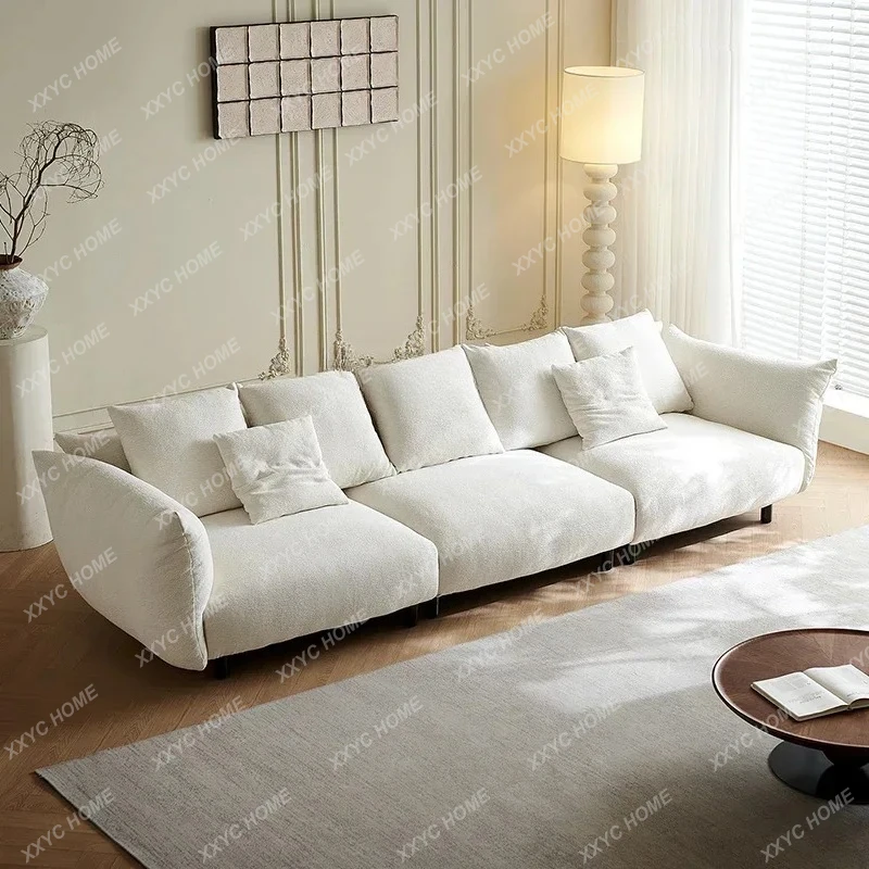 Французский кремовый диван-ветер, маленькая квартира, гостиная, синельный хлопок и лен, пуховый диван, прямой ряд, современный простой белый
Французский кремовый диван-ветер, маленькая квартира, гостиная, синельный хлопок и лен, пуховый диван, прямой ряд, современный простой белый