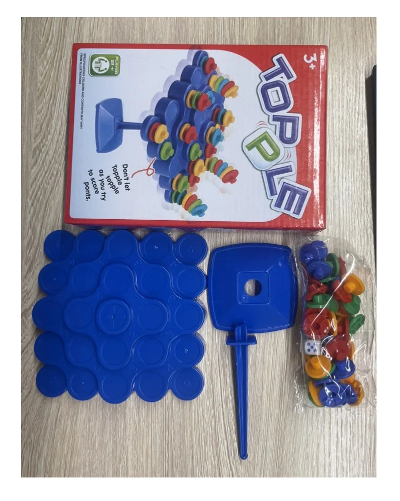 Hot Sale Balance Tree Stacking Board Game, Topple Balance Pizza Building Block Toy, Family Parent-Child Interactive Educational
Hot Sale Balance Tree Stacking Board Game, Topple Balance Pizza Building Block Toy, Family Parent-Child Interactive Educational