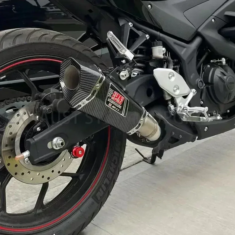 Universal 36-51mm Motorcycle Exhaust with Db Killer Stickers Muffler Z900 GSXR1000 SV650 R6 R3 ZX6R ZX10 K7 MT07 Exhaust Systems
Universal 36-51mm Motorcycle Exhaust with Db Killer Stickers Muffler Z900 GSXR1000 SV650 R6 R3 ZX6R ZX10 K7 MT07 Exhaust Systems