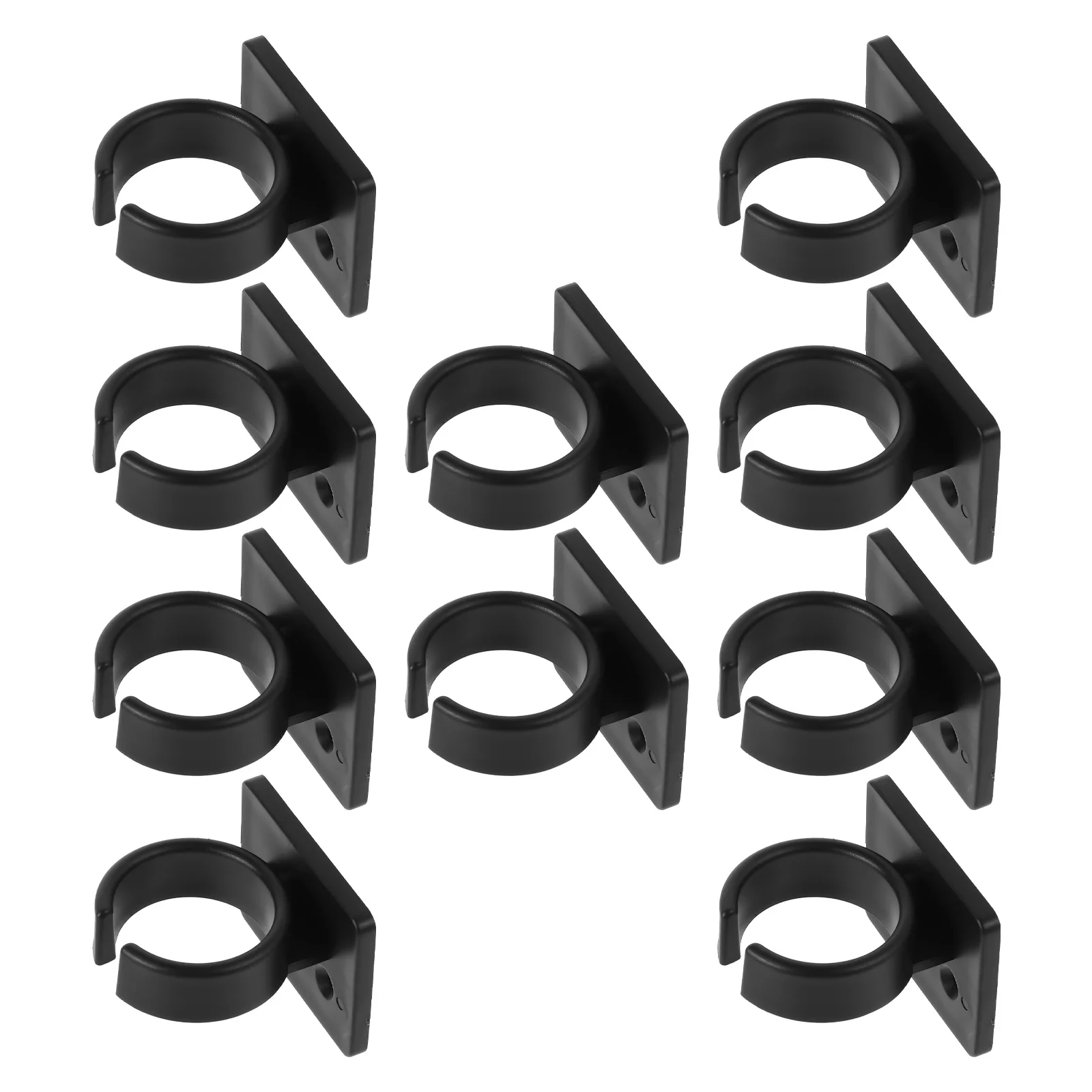 10 Pcs Microphone Clip Clips Adjustable Desk Wall Hanging Black Plastic Home Use Bracket
10 Pcs Microphone Clip Clips Adjustable Desk Wall Hanging Black Plastic Home Use Bracket
