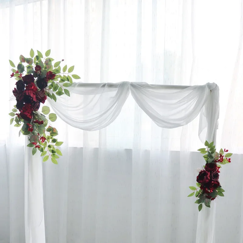 2PCS/Set Wedding Arch Flower Triangle Flower Art Wedding Stage Background Decoration Flower Row Corner Flowers
2PCS/Set Wedding Arch Flower Triangle Flower Art Wedding Stage Background Decoration Flower Row Corner Flowers